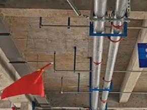 大观管廊支架的安装方法